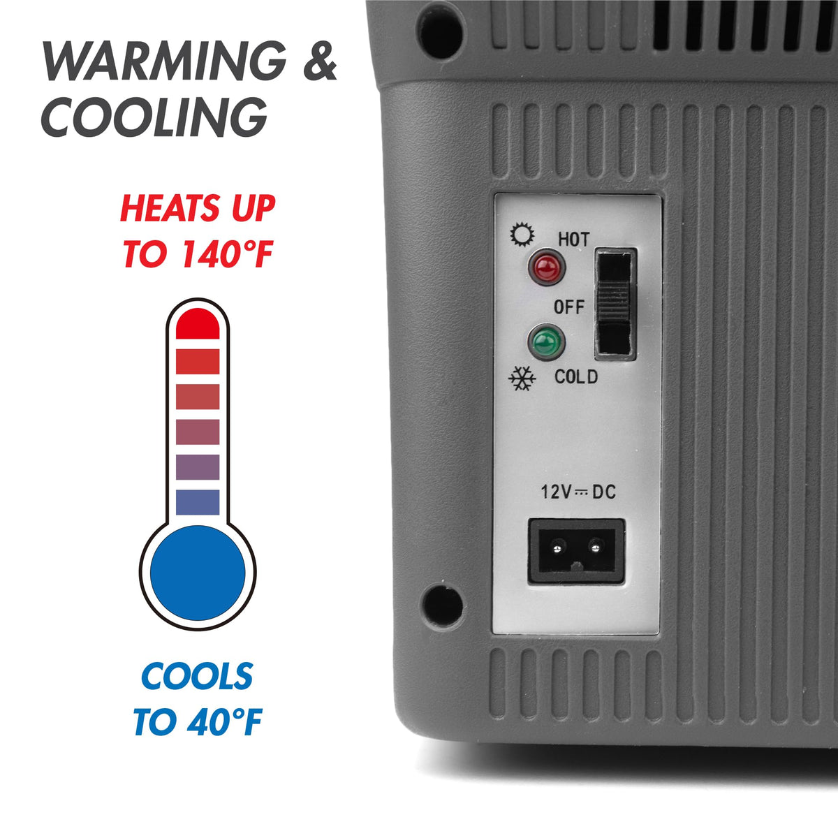 Portable 14 Liter Electric Cooler/Warmer V143