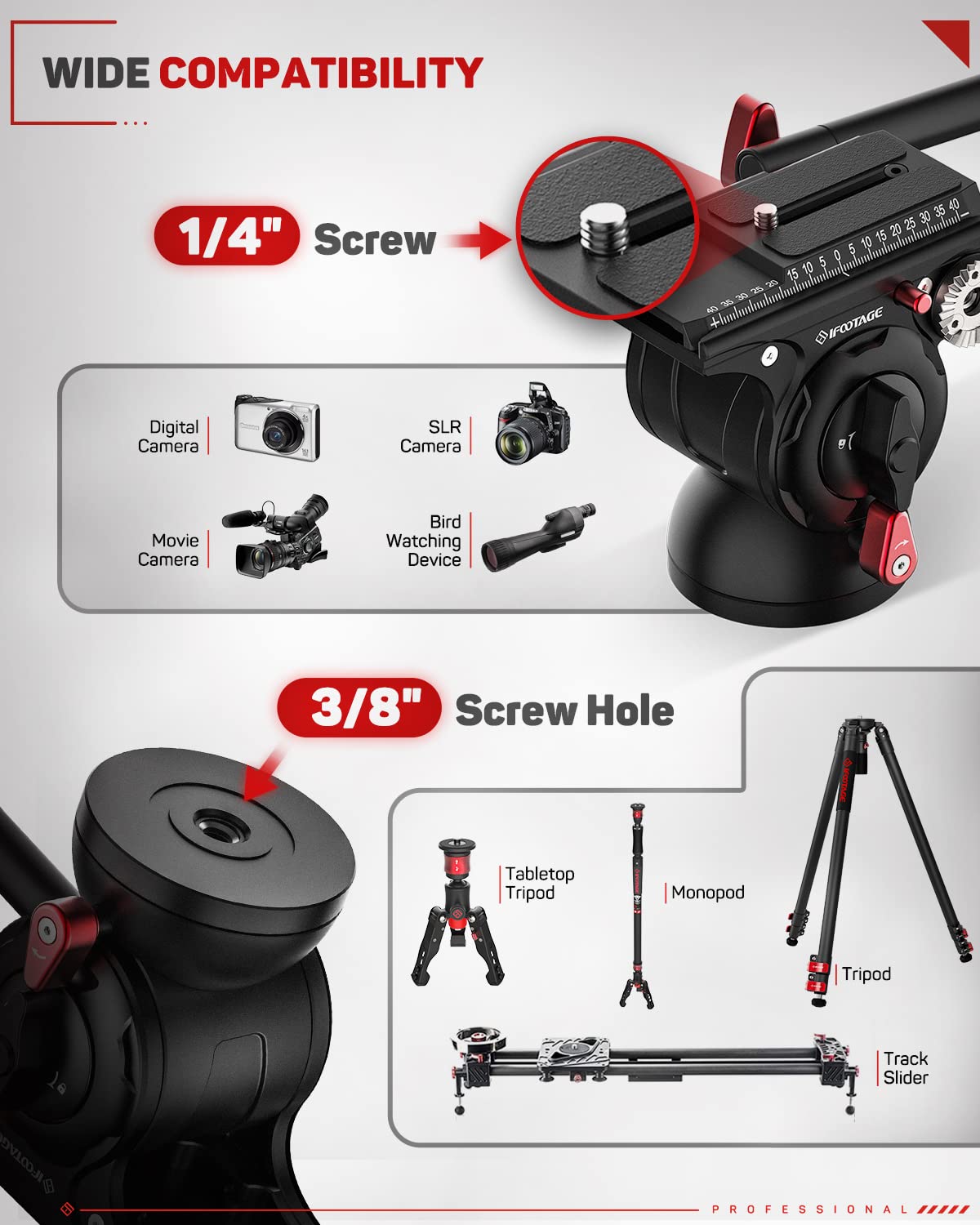 Carbon Fiber Monopod V22252