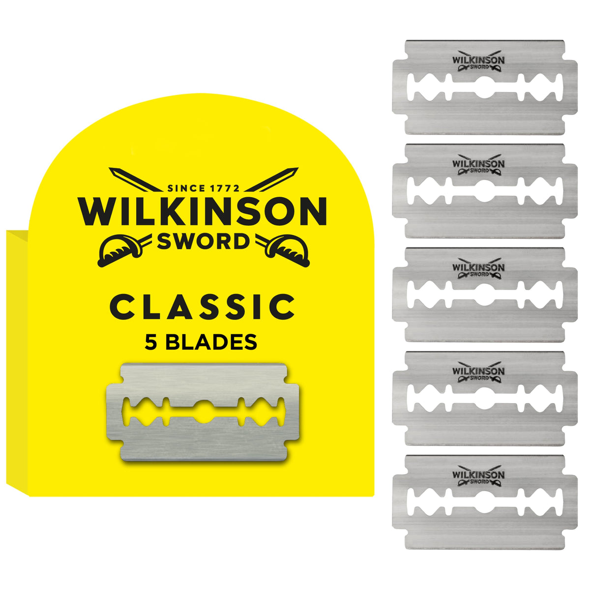 Double Edge Razor Blades 5 Per Pack P350