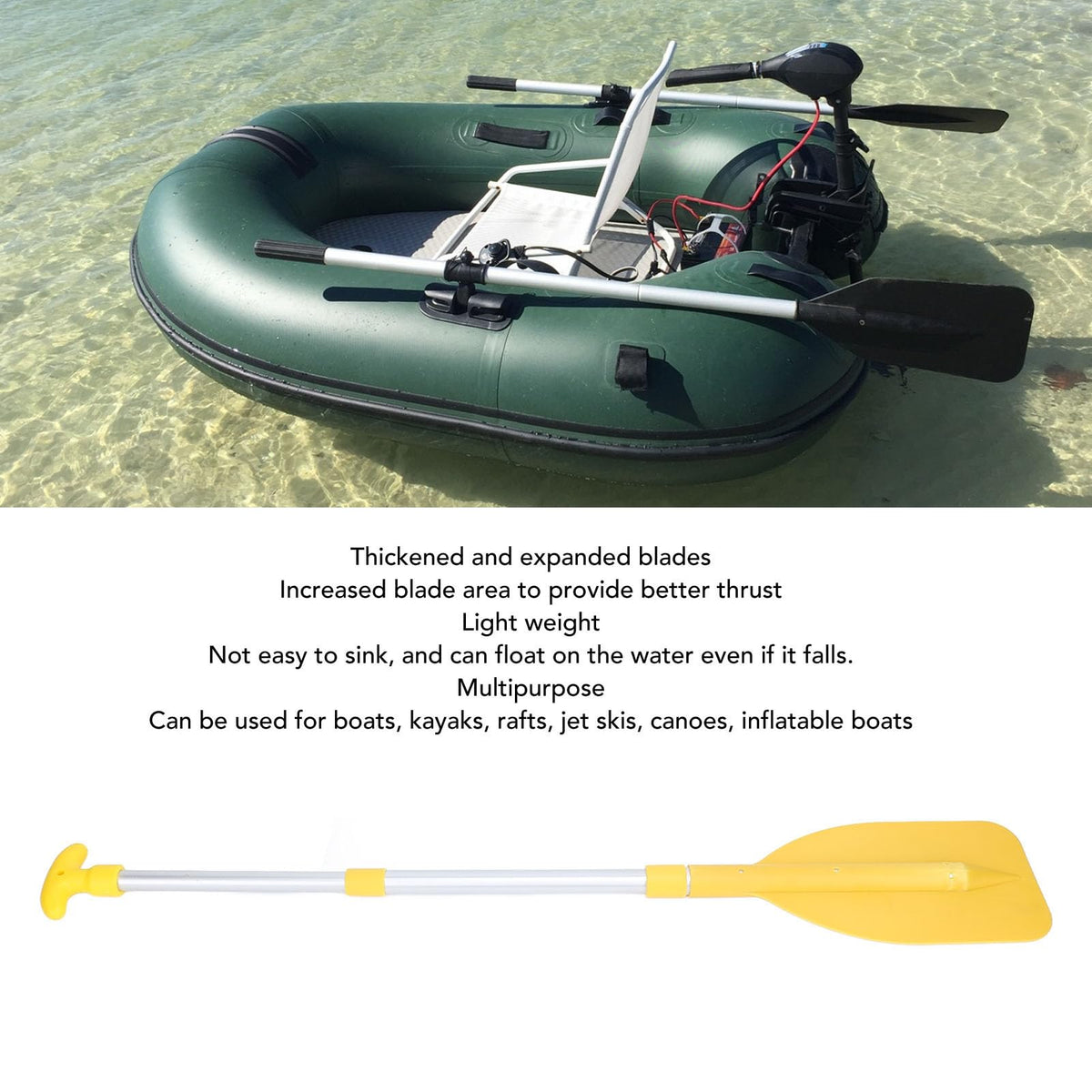 Pack of 2 Telescopic Kayak Paddles H67177