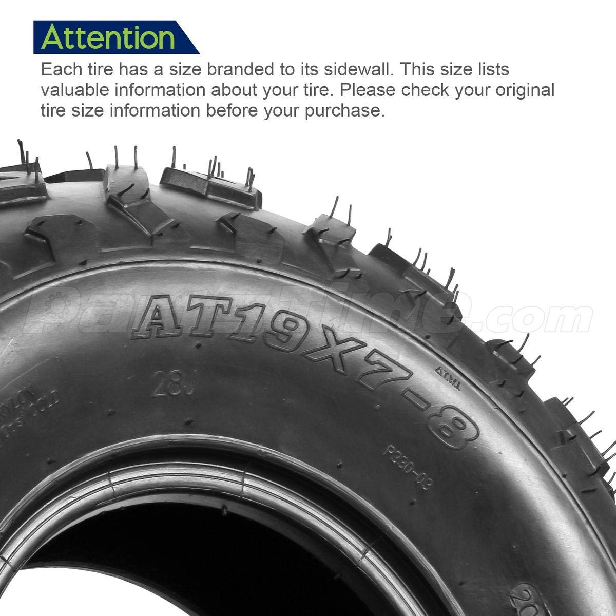 2pcs 19x7-8 ATV Tires H219