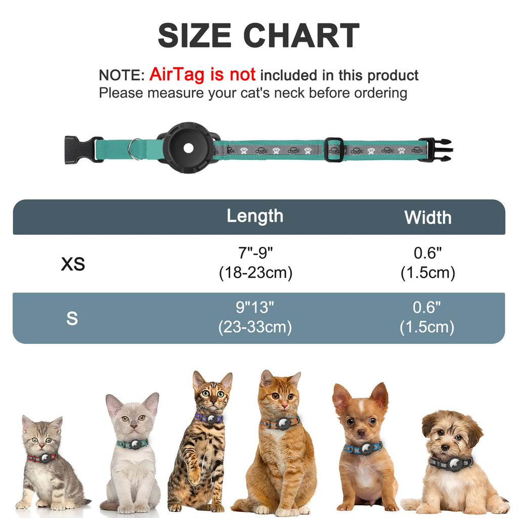 Reflective AirTag Cat Collar M69629