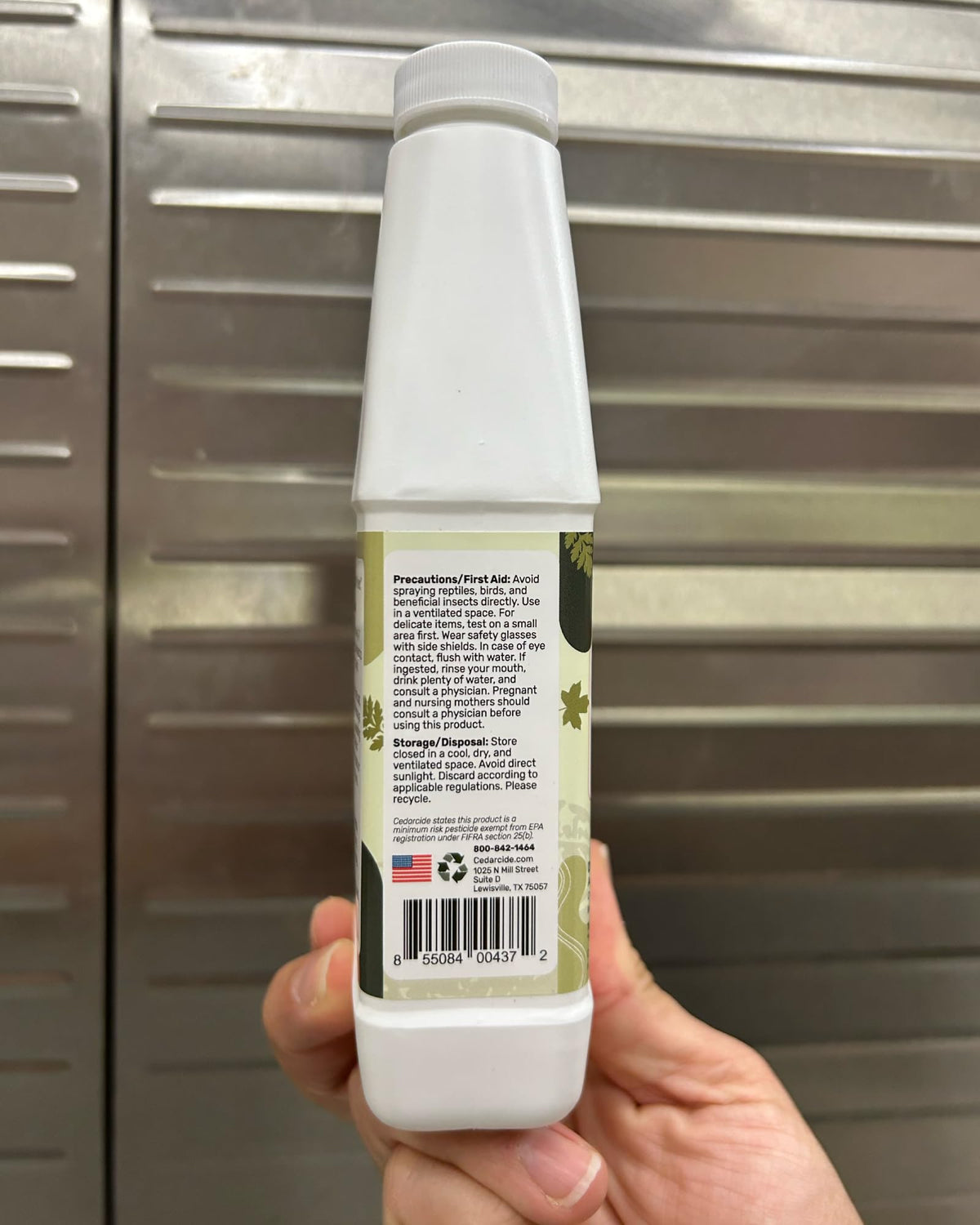 Cedar Oil Spray for Ticks, Fleas, Chiggers & Mosquitoes H554