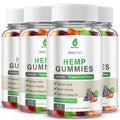 Organic Hemp Gummies 4 Pack Vegan T268