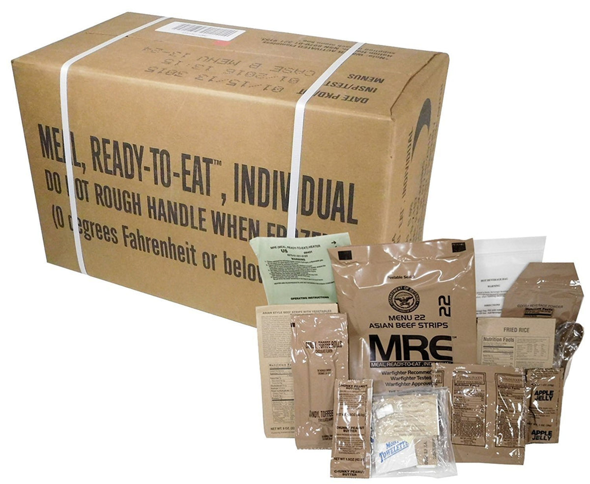 12 Meals Military Surplus Meal Ready to Eat S481