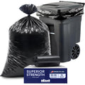 95-96 Gallon Heavy Duty Black Trash Bags W962