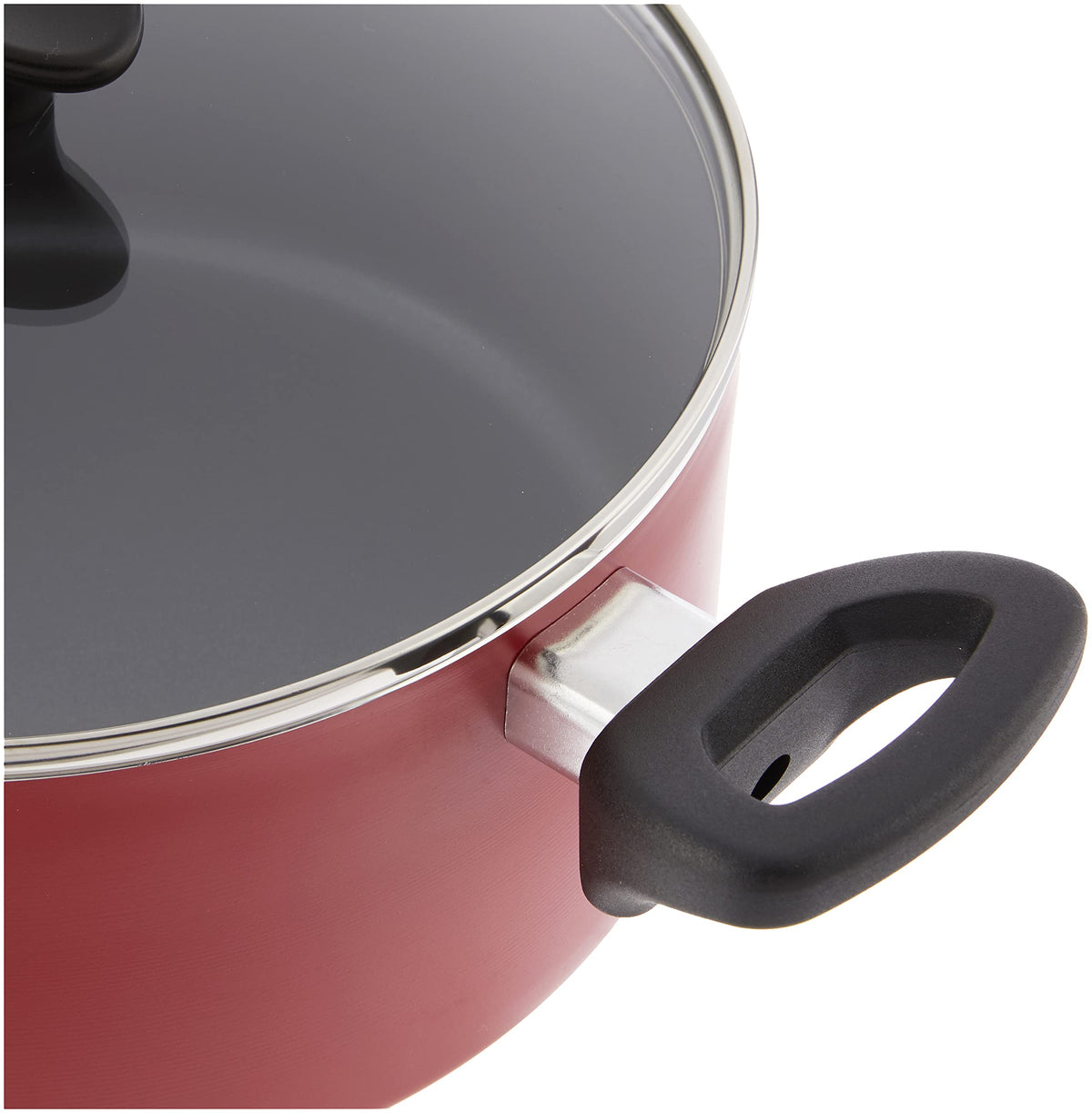 12 Piece Nonstick Red Cookware Set F557940