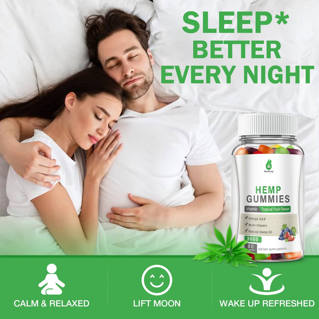 Organic Hemp Gummies 4 Pack Vegan T268