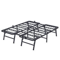 18 Inch Queen Metal Folding Bed Frame W7868
