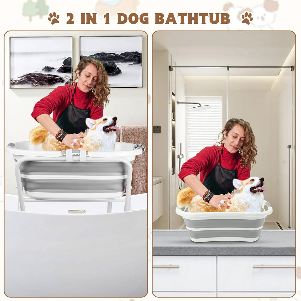 Elevated Dog Bathtub M56756