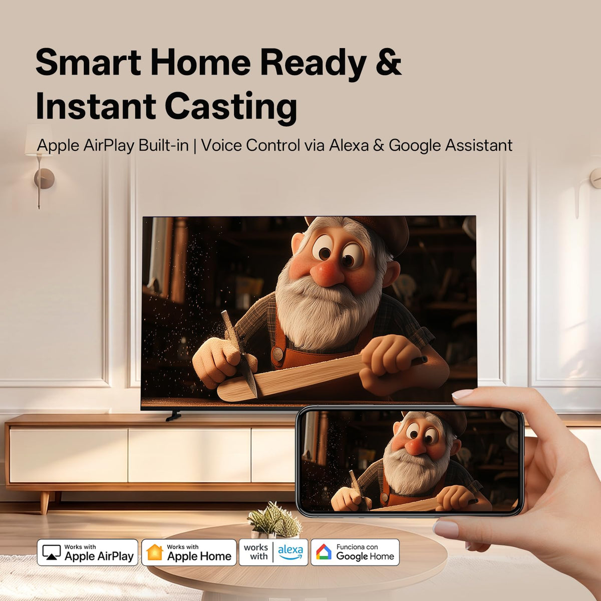 50 Inch 4K UHD Smart TV C5407