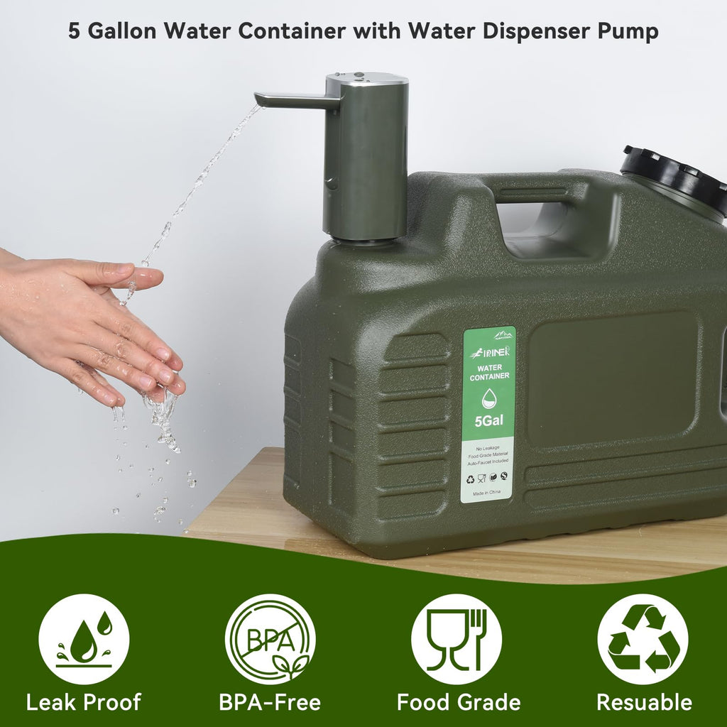 5 Gallon BPA Free Water Jug J212215