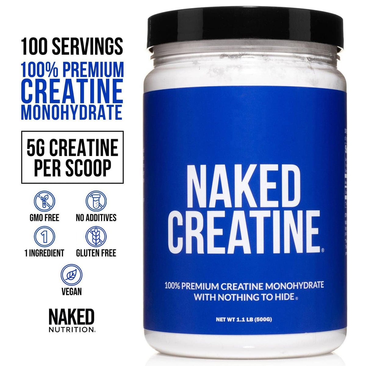 Pea Protein Isolate and Creatine Monohydrate Unflavored L371