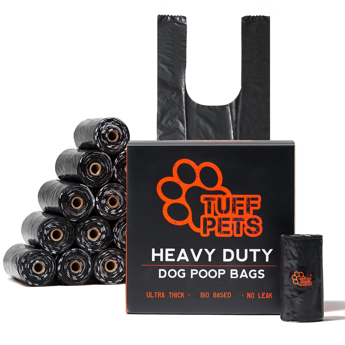 Dog Poop Bags Rolls with Handles S937