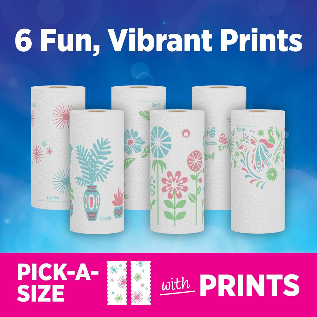 2-Ply Paper Towels, 6 Double Rolls H49315