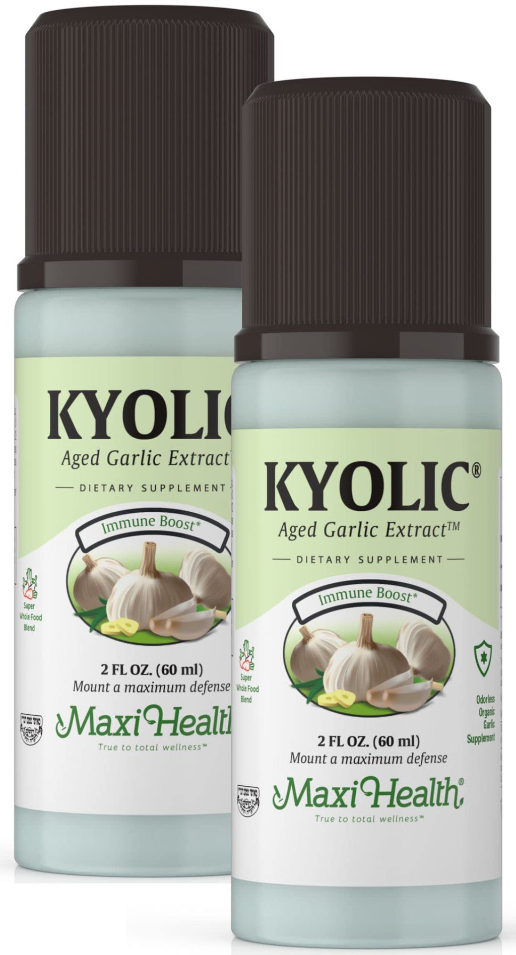 Odorless Aged Garlic Extract Liquid 2 Pack N370