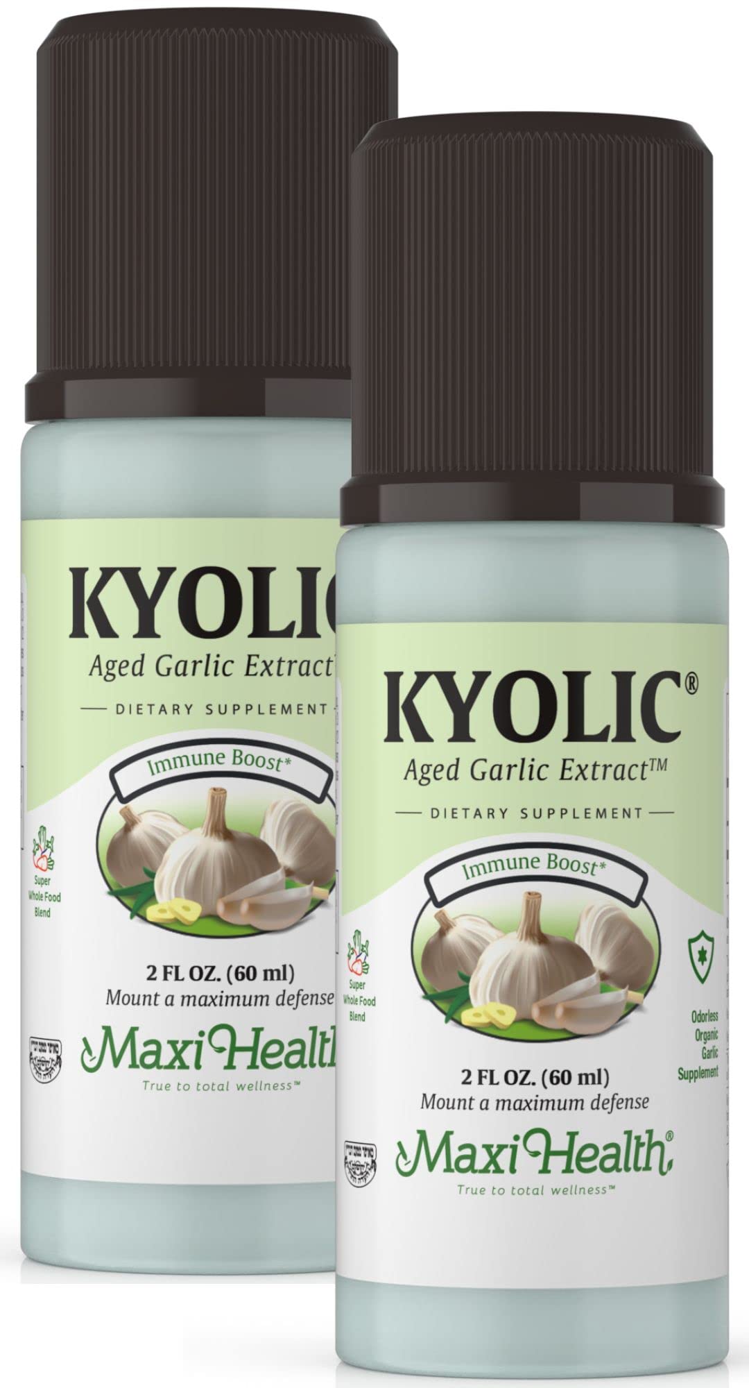 Odorless Aged Garlic Extract Liquid 2 Pack N370