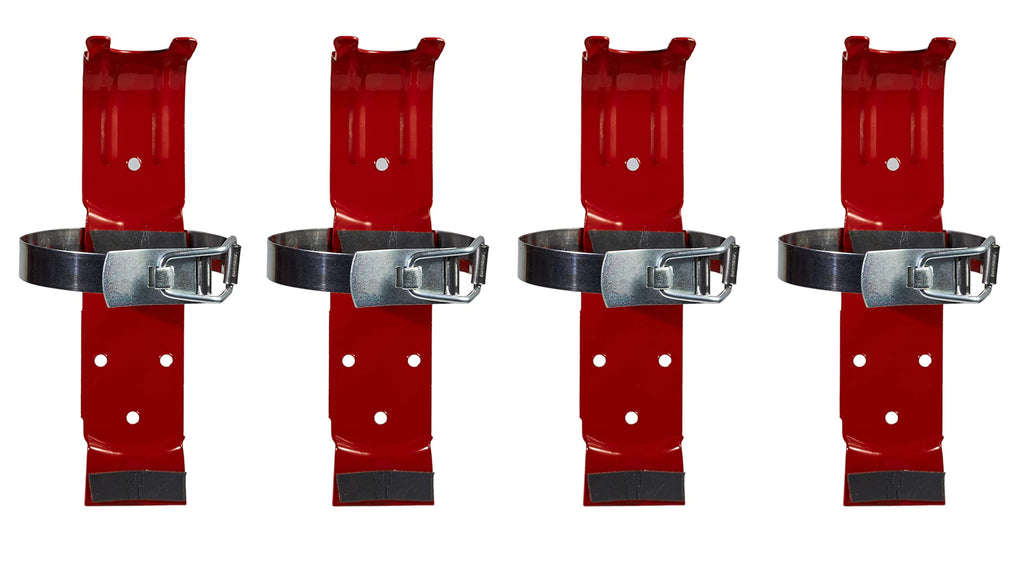 4 Pack 2.5 lb Fire Extinguisher Mount D2962