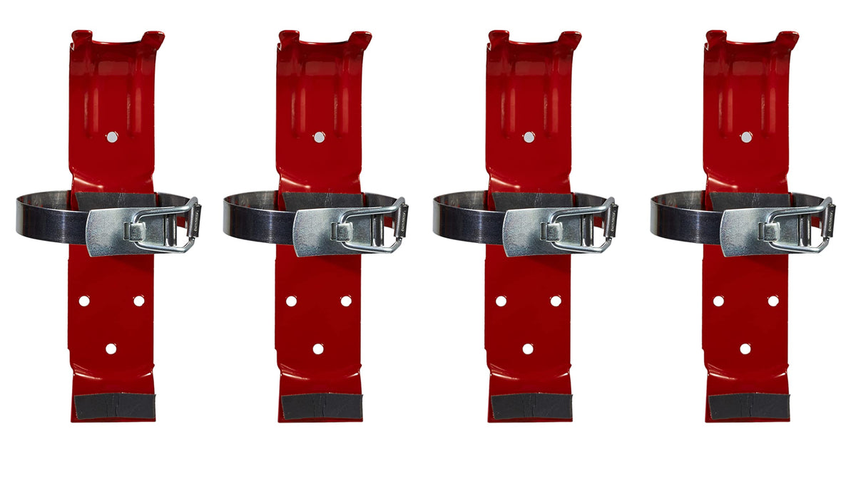 4 Pack 2.5 lb Fire Extinguisher Mount D2962
