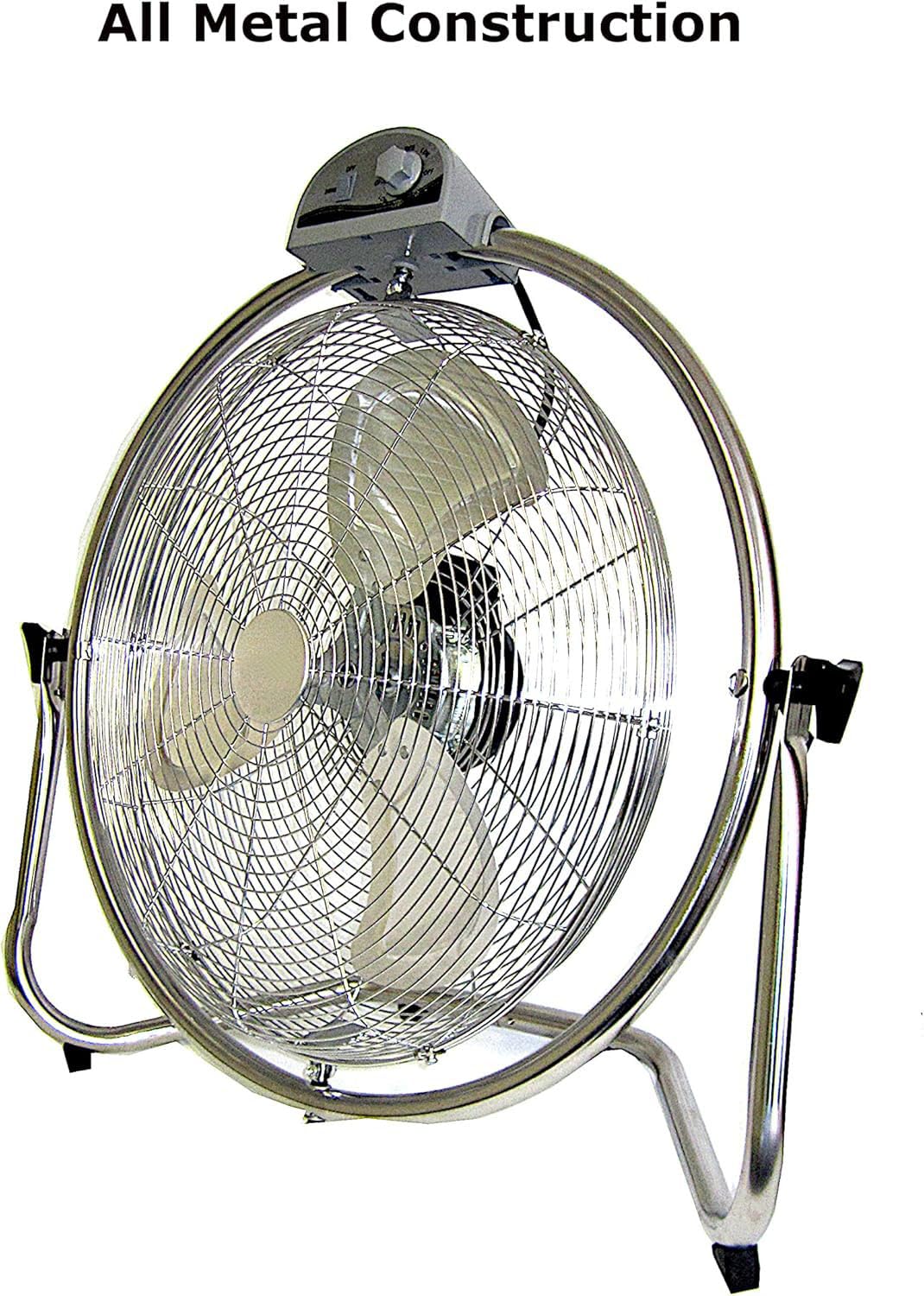 20 Inch 3 Speed Oscillating Floor Fan P2038