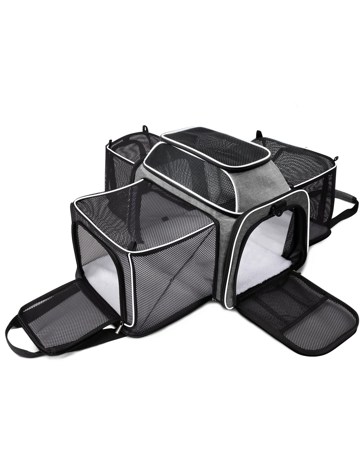 Airline Approved Soft Side Pet Carrier with Fleece Pad A747