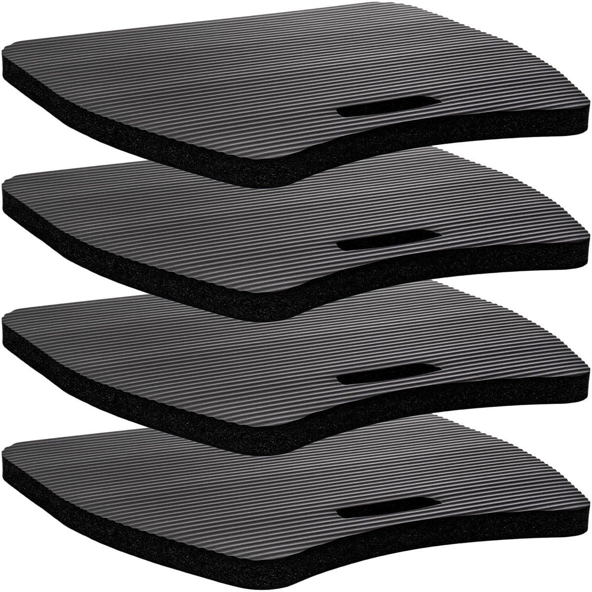 4 Pack Waterproof Portable Foam Stadium Seat Cushion with Handle B5853