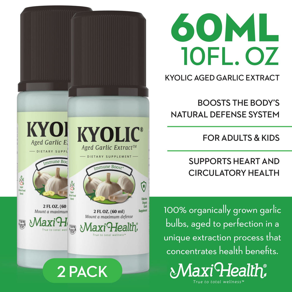 Odorless Aged Garlic Extract Liquid 2 Pack N370