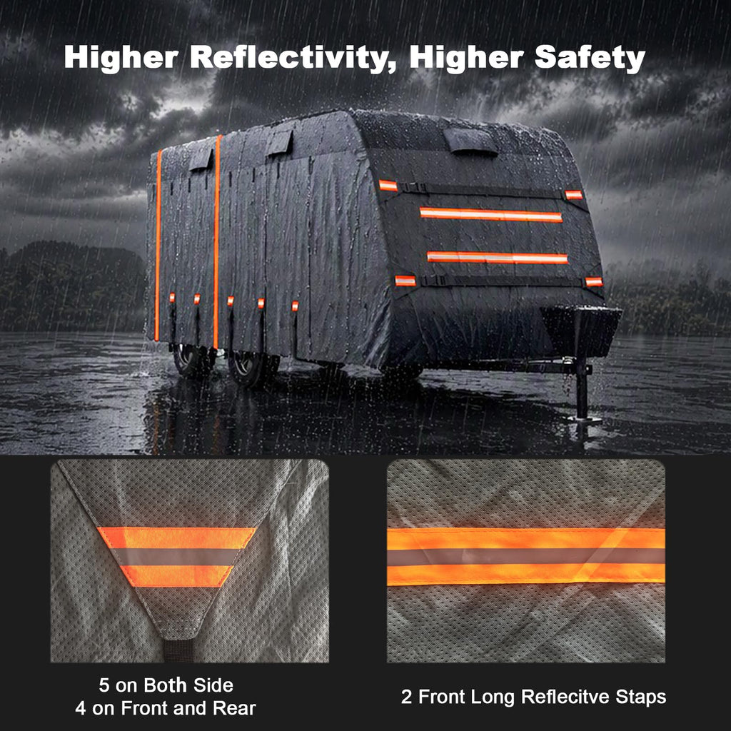 14-16ft 7 Layers Heavy Duty Waterproof Camper Cover S1730