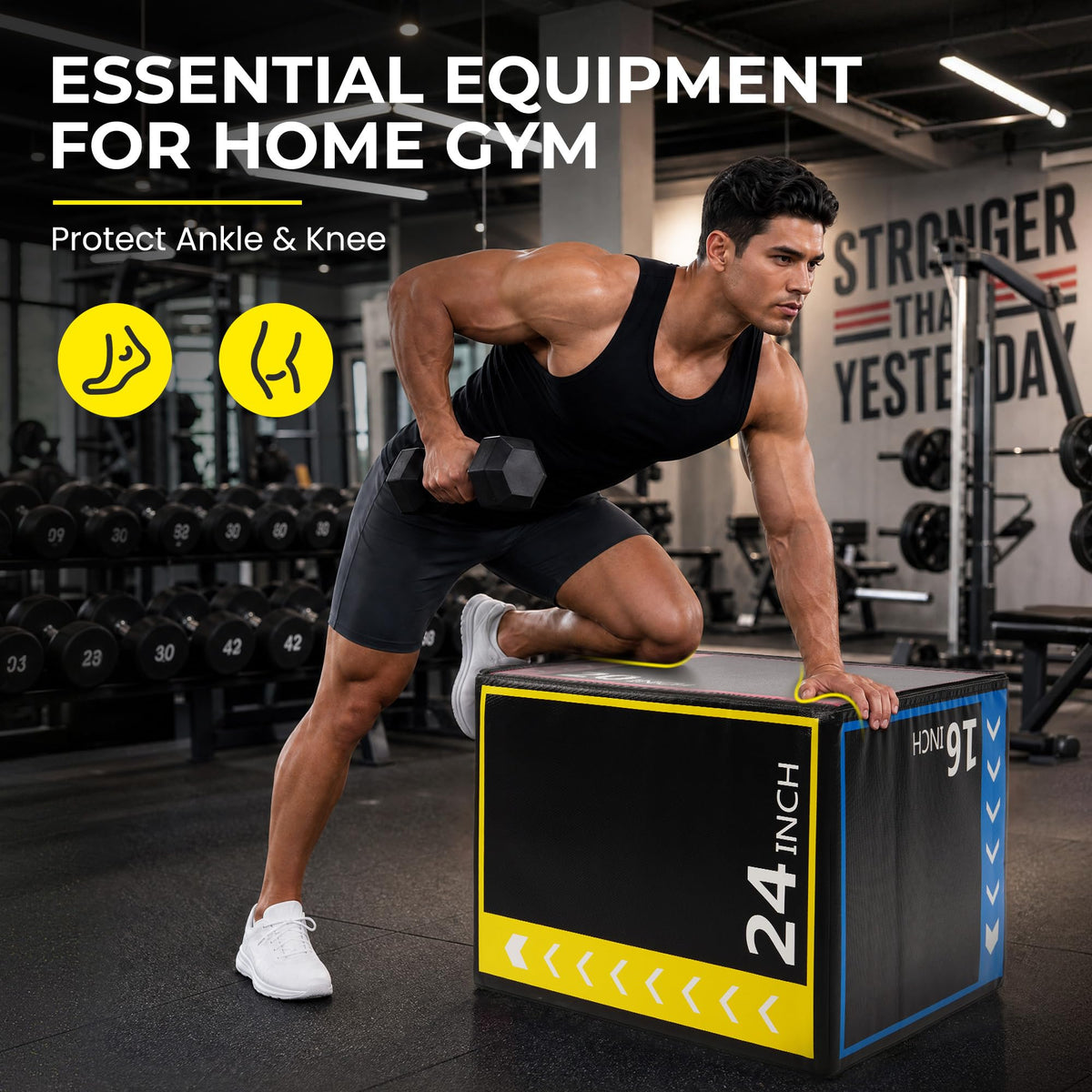 3-in-1 Foam Plyo Box N713858
