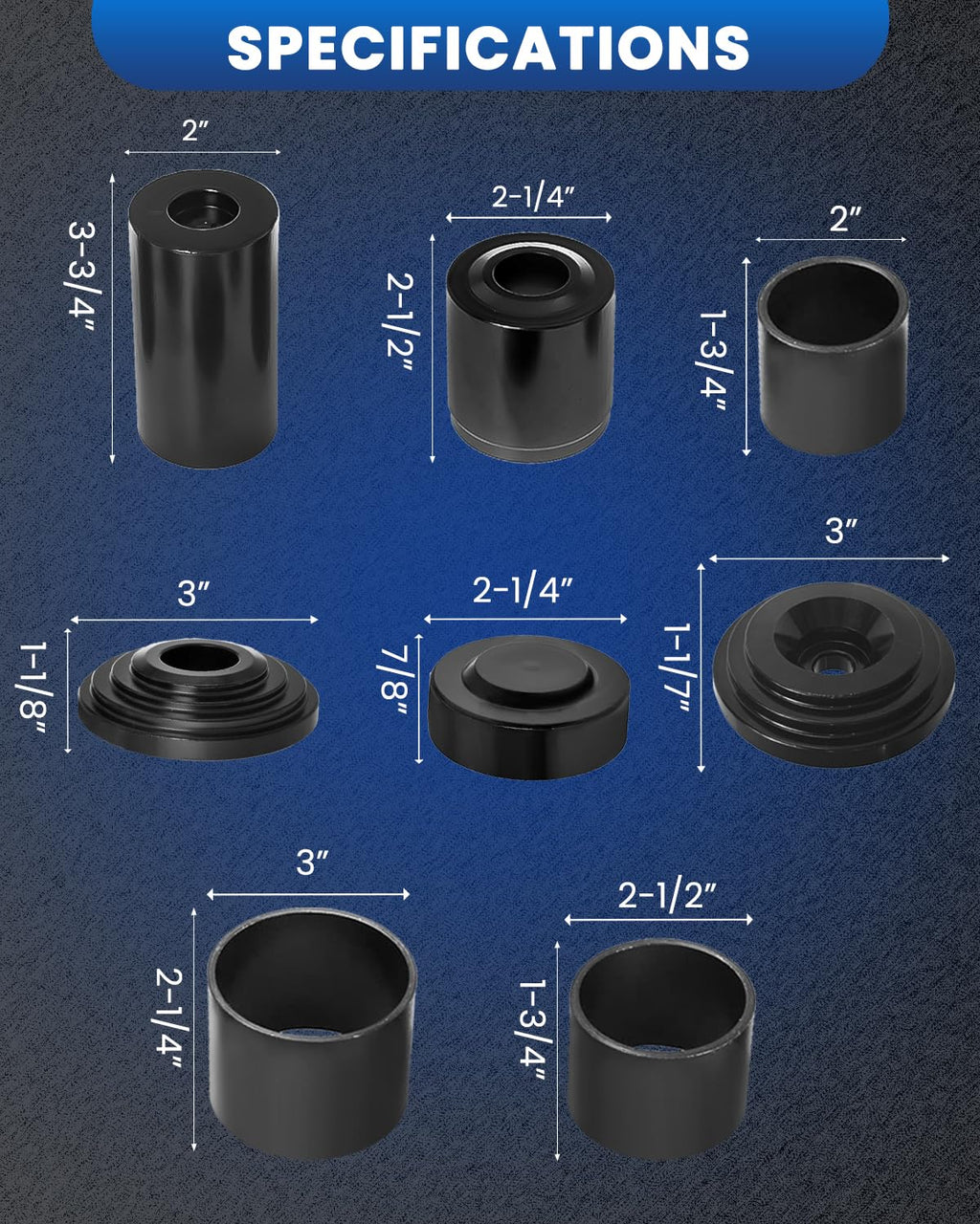 10-Piece Ball Joint Press and Removal Kit X25284