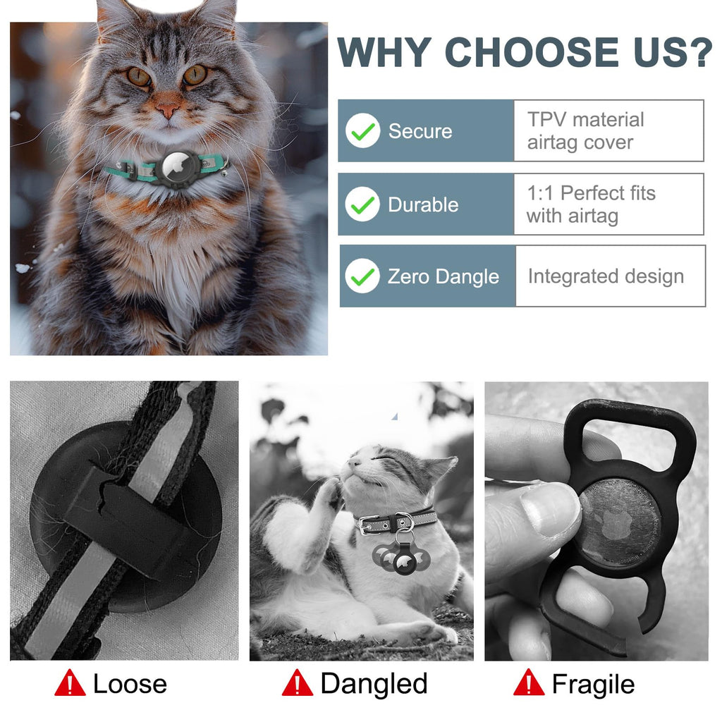 Reflective AirTag Cat Collar M69629