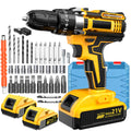 21V Cordless Drill Driver with 2 Batteries V888313