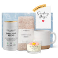 Ceramic Mug Socks Candle Tea Gift Set W7208