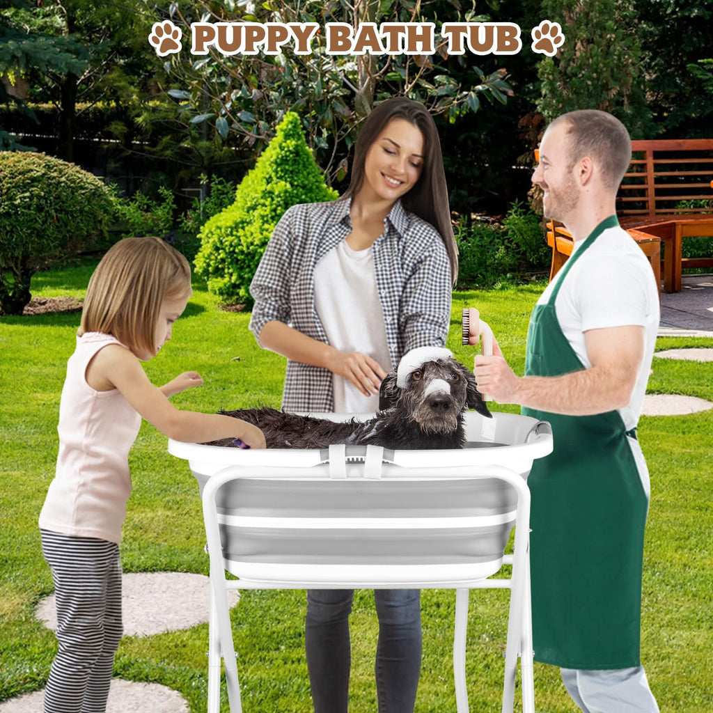 Elevated Dog Bathtub M56756