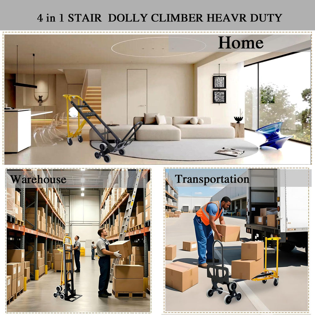 4 in 1 Convertible Hand Truck Dolly Cart with Wheels K3155