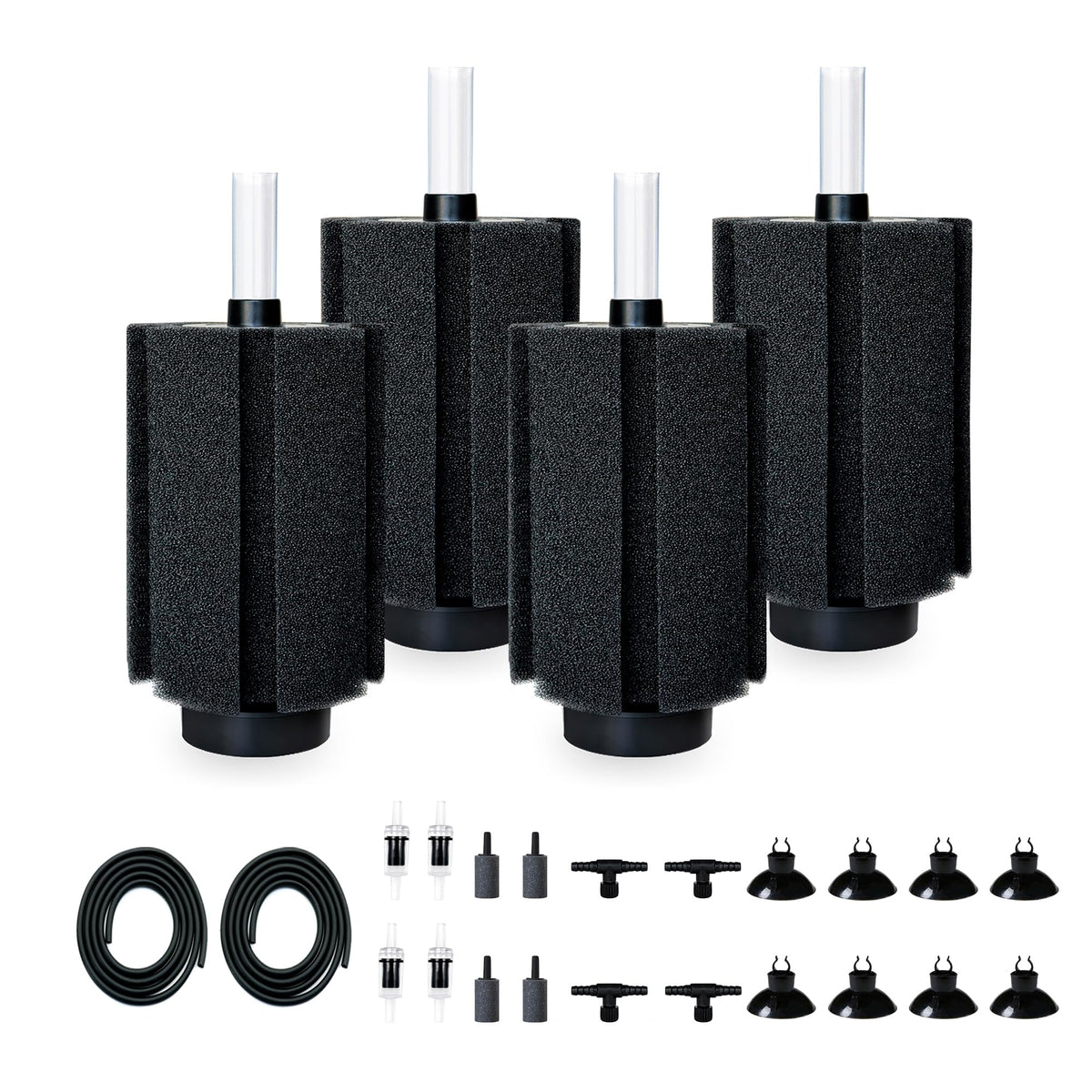150 Gal Aquarium Sponge Filter with Air Stone L140
