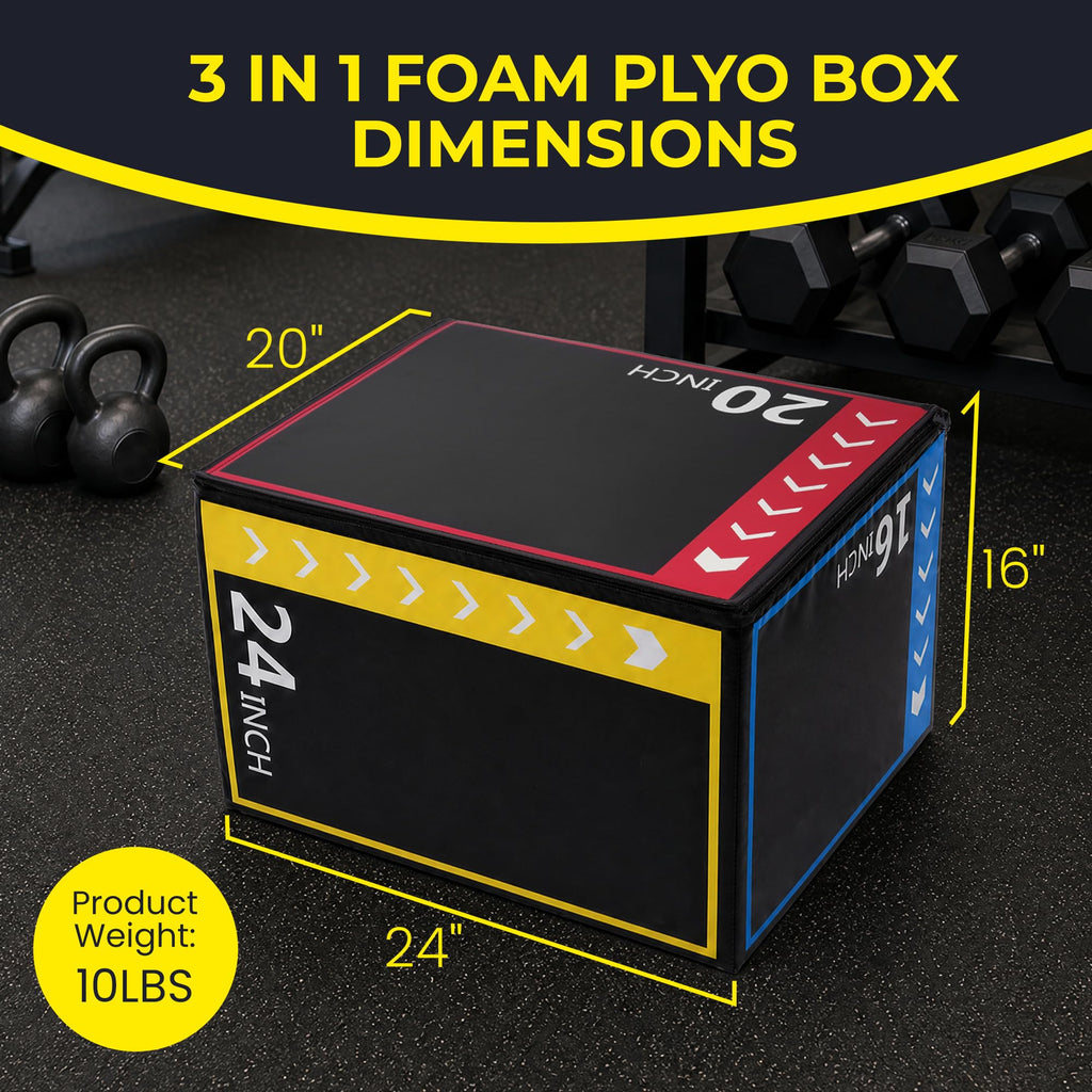 3-in-1 Foam Plyo Box N713858