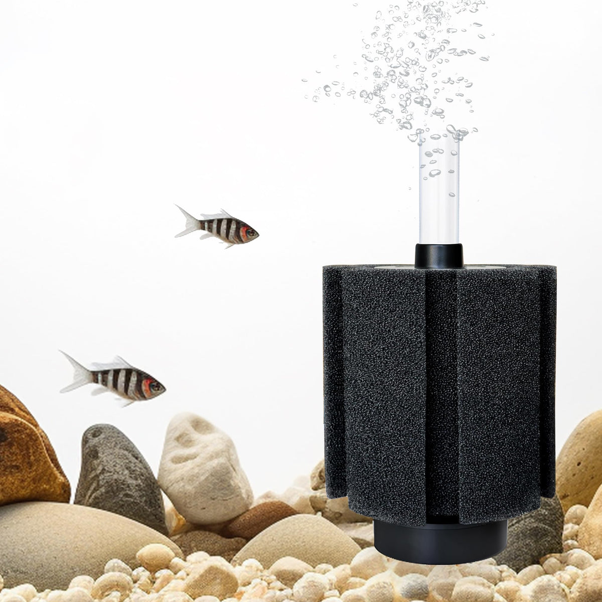 150 Gal Aquarium Sponge Filter with Air Stone L140