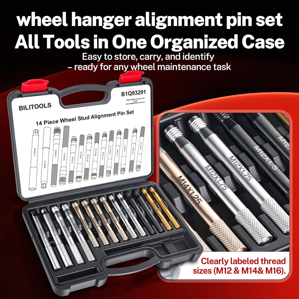 14 Pc Wheel Hanger Alignment Pin Set B3265