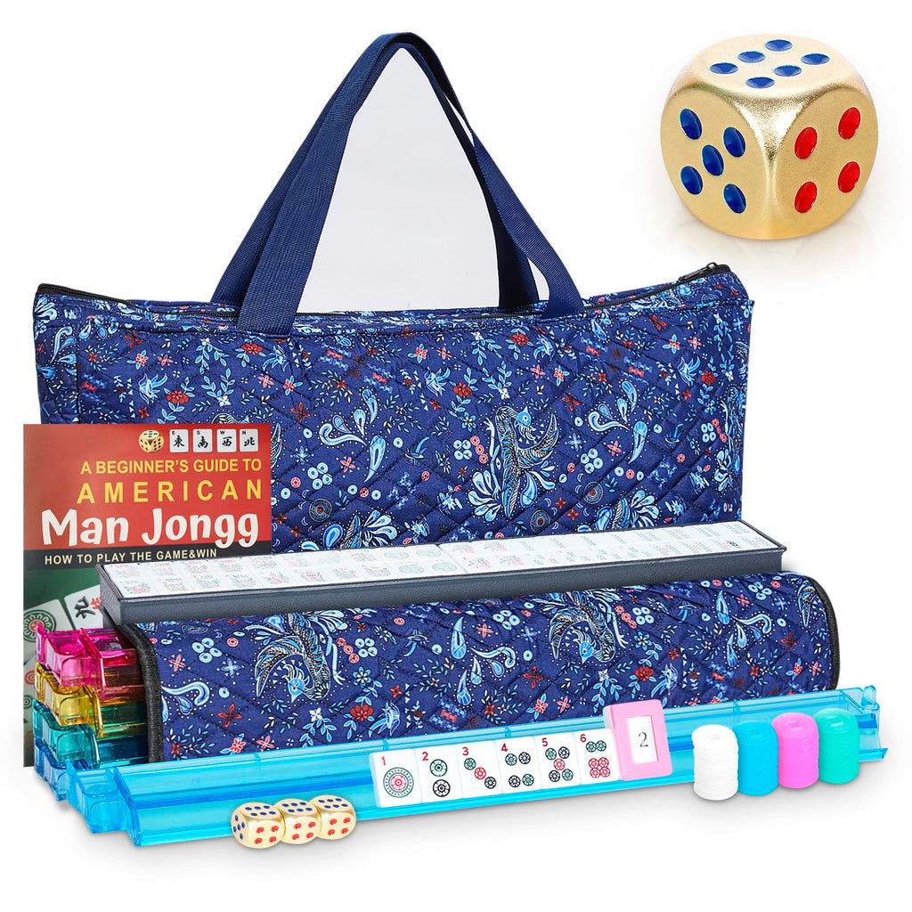 American Mahjong Game Set with 166 Tiles T8156