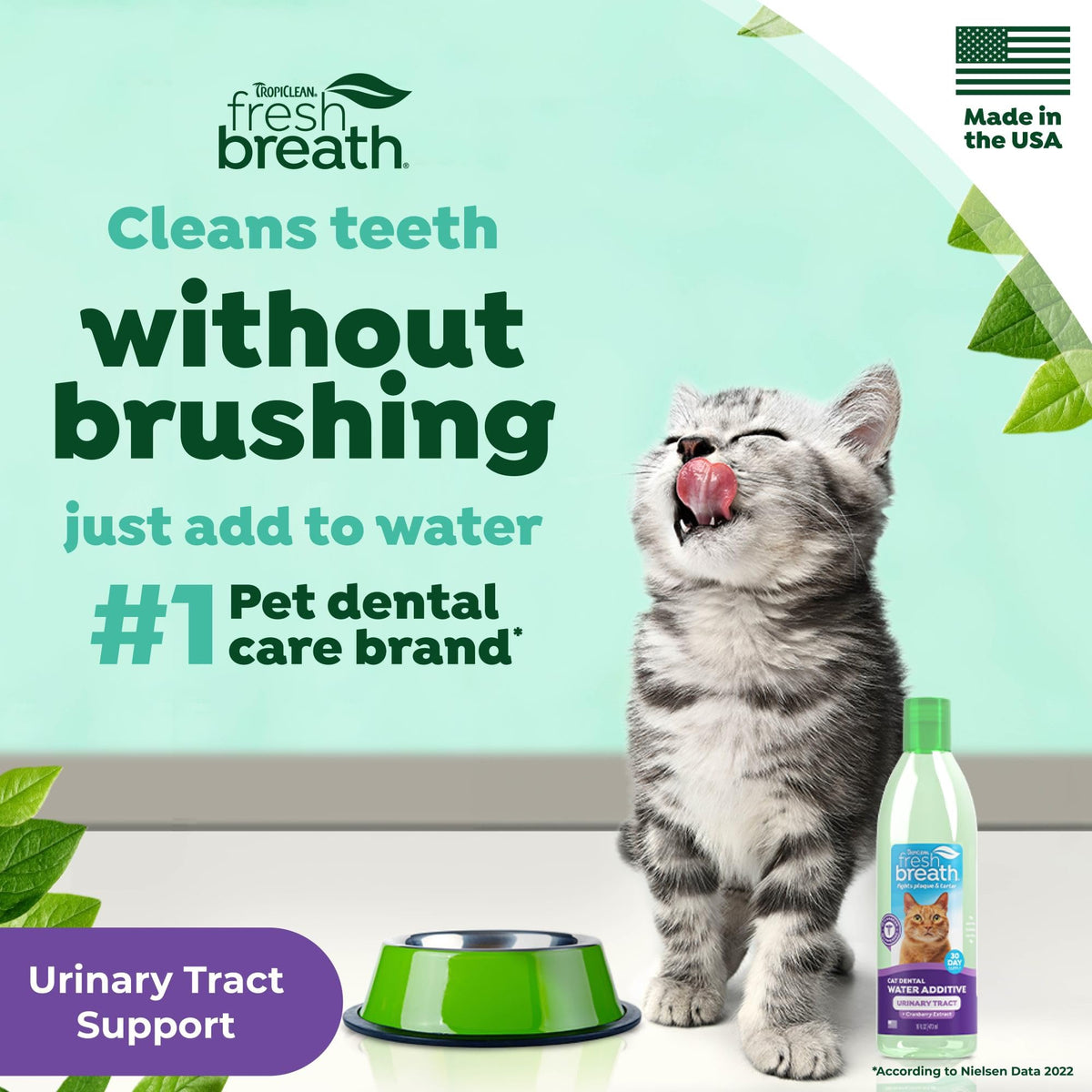 Fresh Breath Water Additive for Cats 16oz N197