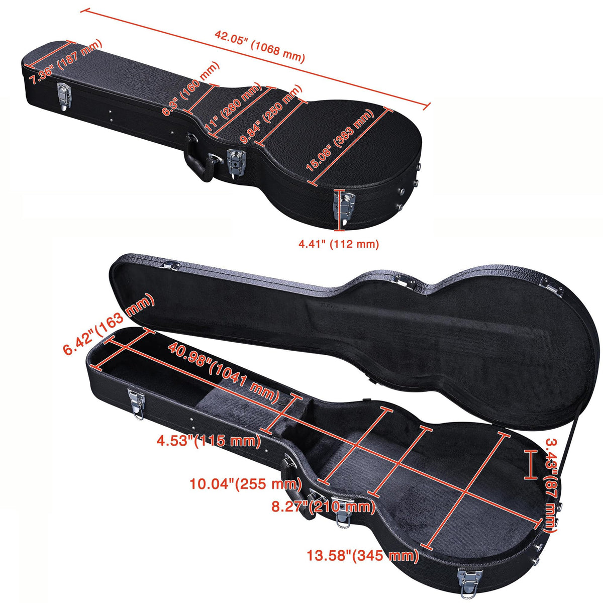 Electric Guitar Hard Case X28496
