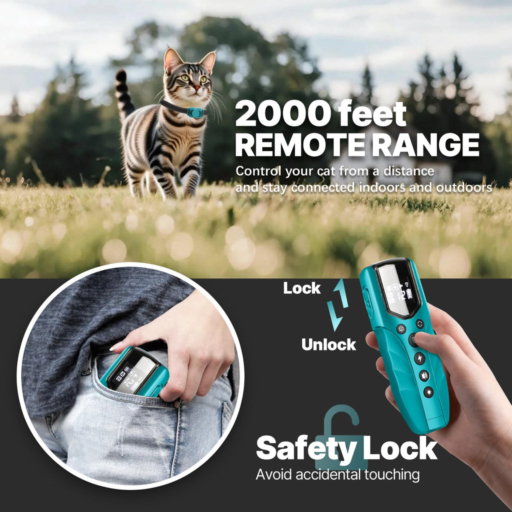 Small Cat Training Collar with Remote T60433
