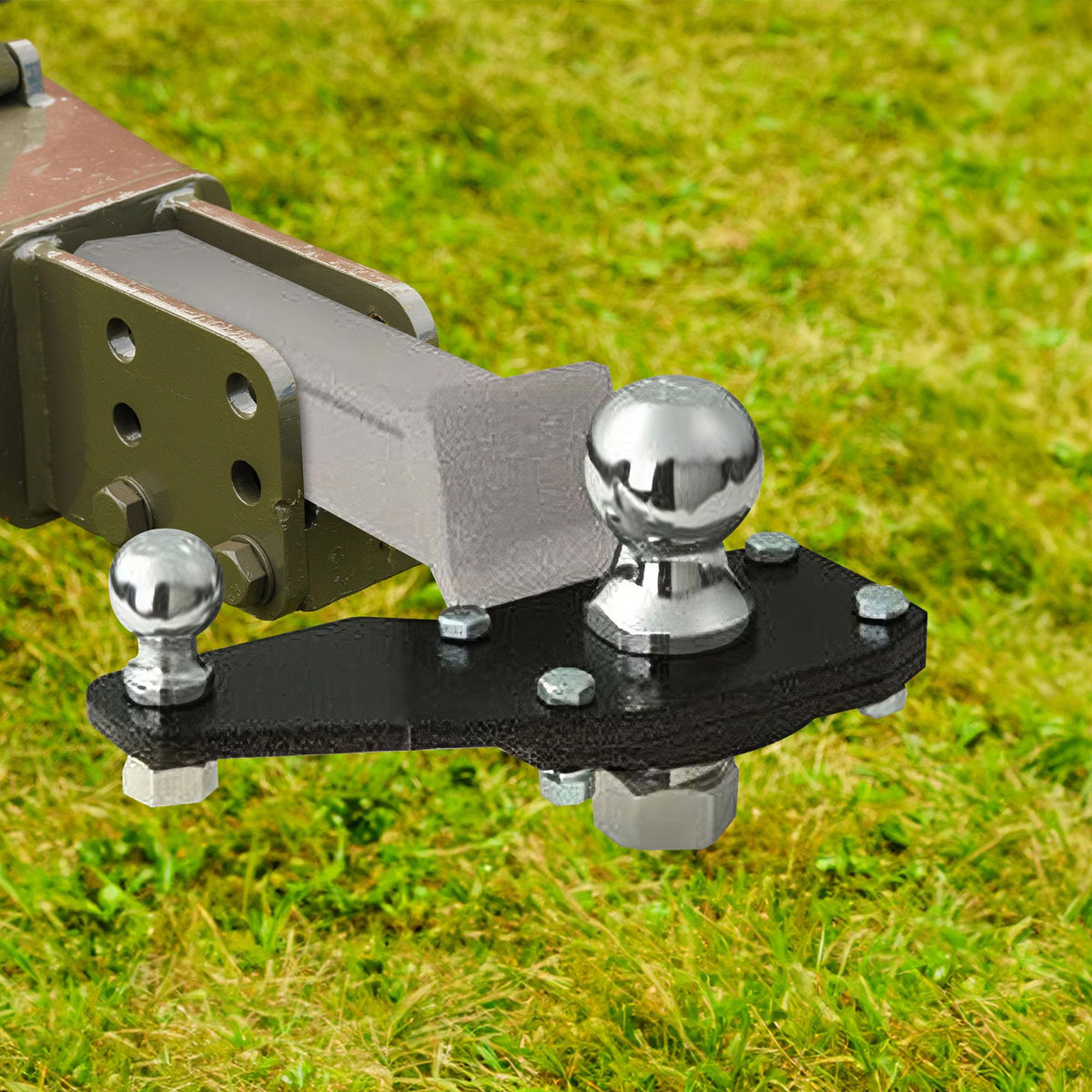 Powder Coated Steel Ball Mount Adapter J619