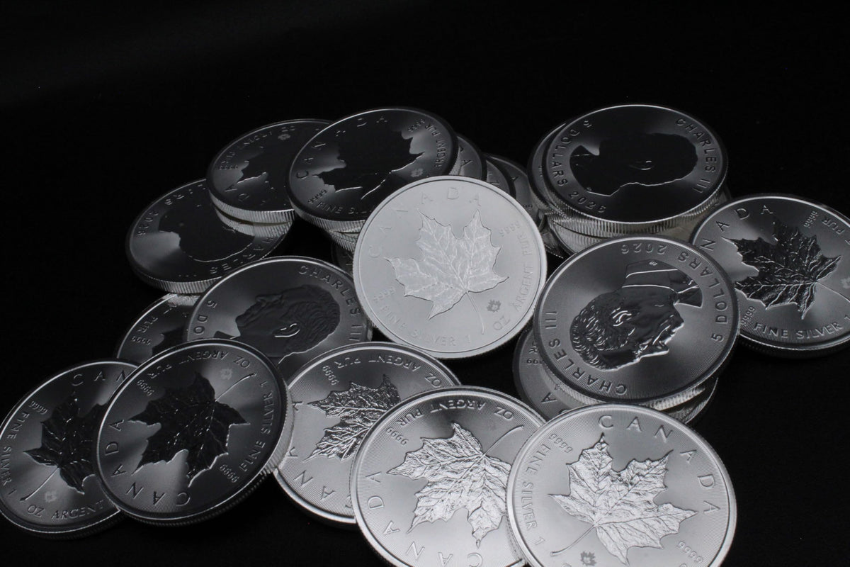 1 oz Canadian Maple Leaf Silver Coin O900
