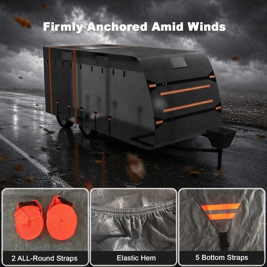 14-16ft 7 Layers Heavy Duty Waterproof Camper Cover S1730