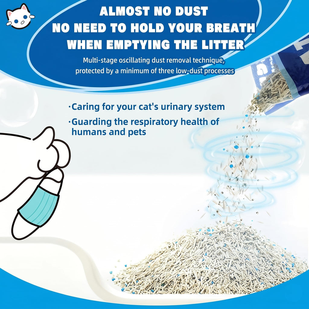 Tofu Cat Litter Strong Clumping 21lbs D479