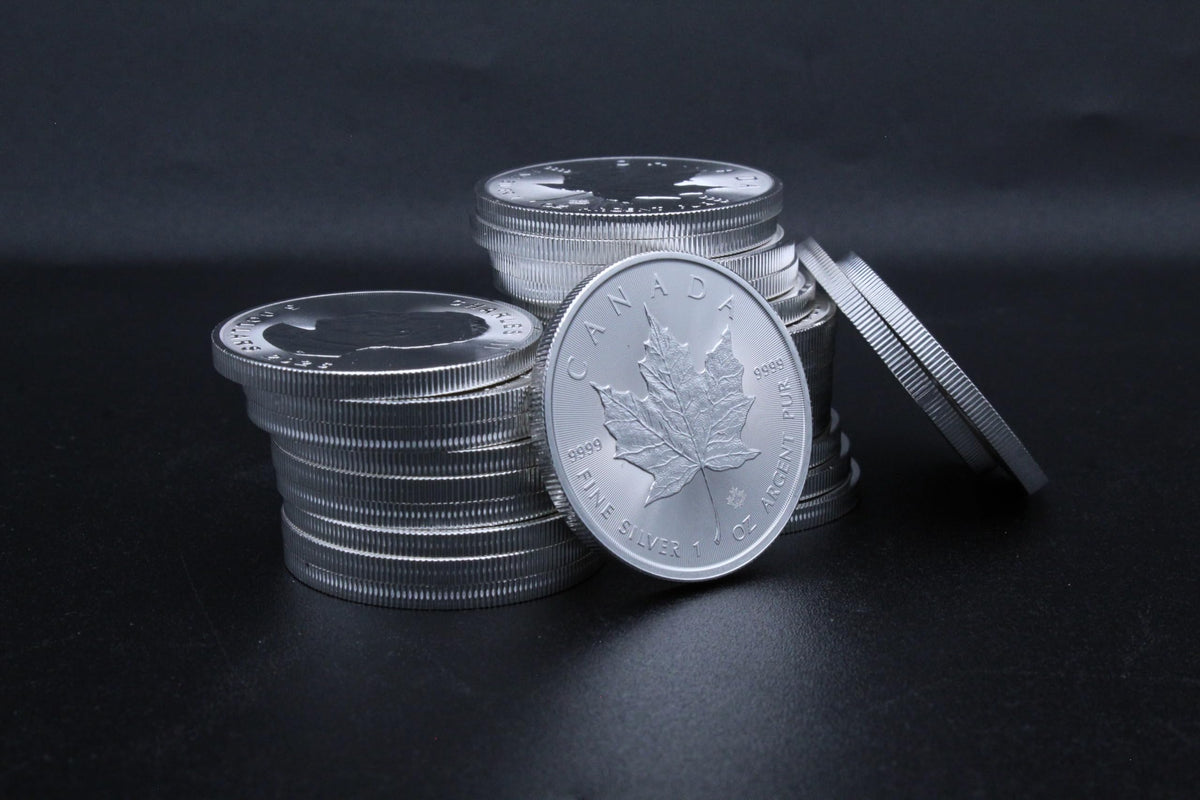 1 oz Canadian Maple Leaf Silver Coin O900