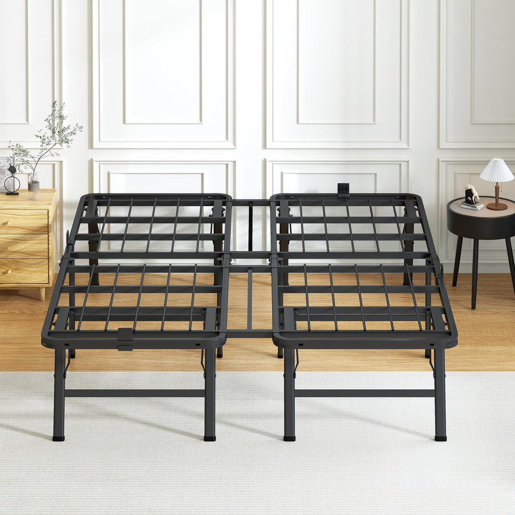 18 Inch Queen Metal Folding Bed Frame W7868