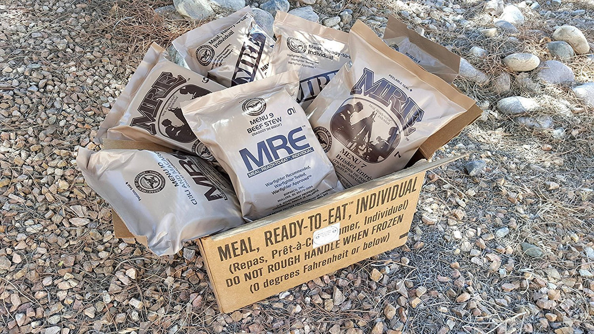 12 Meals Military Surplus Meal Ready to Eat S481